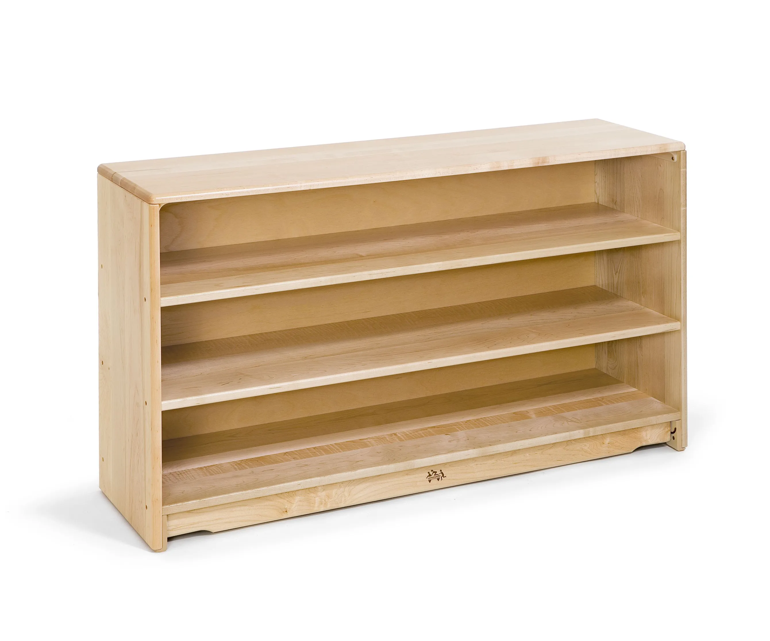 Closed Back Shelf 4' x 28", Two Shelves