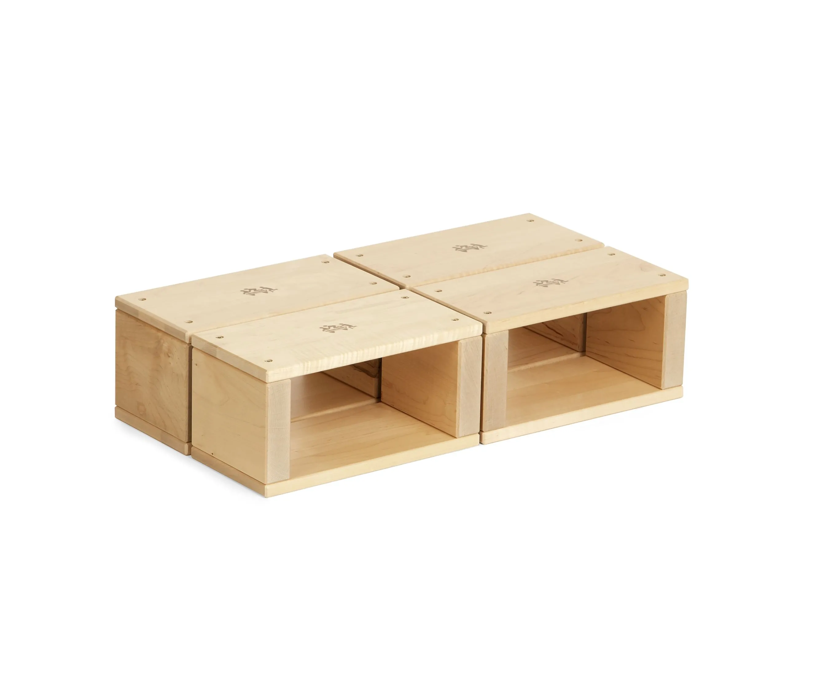 Four Hollow Block Half Squares