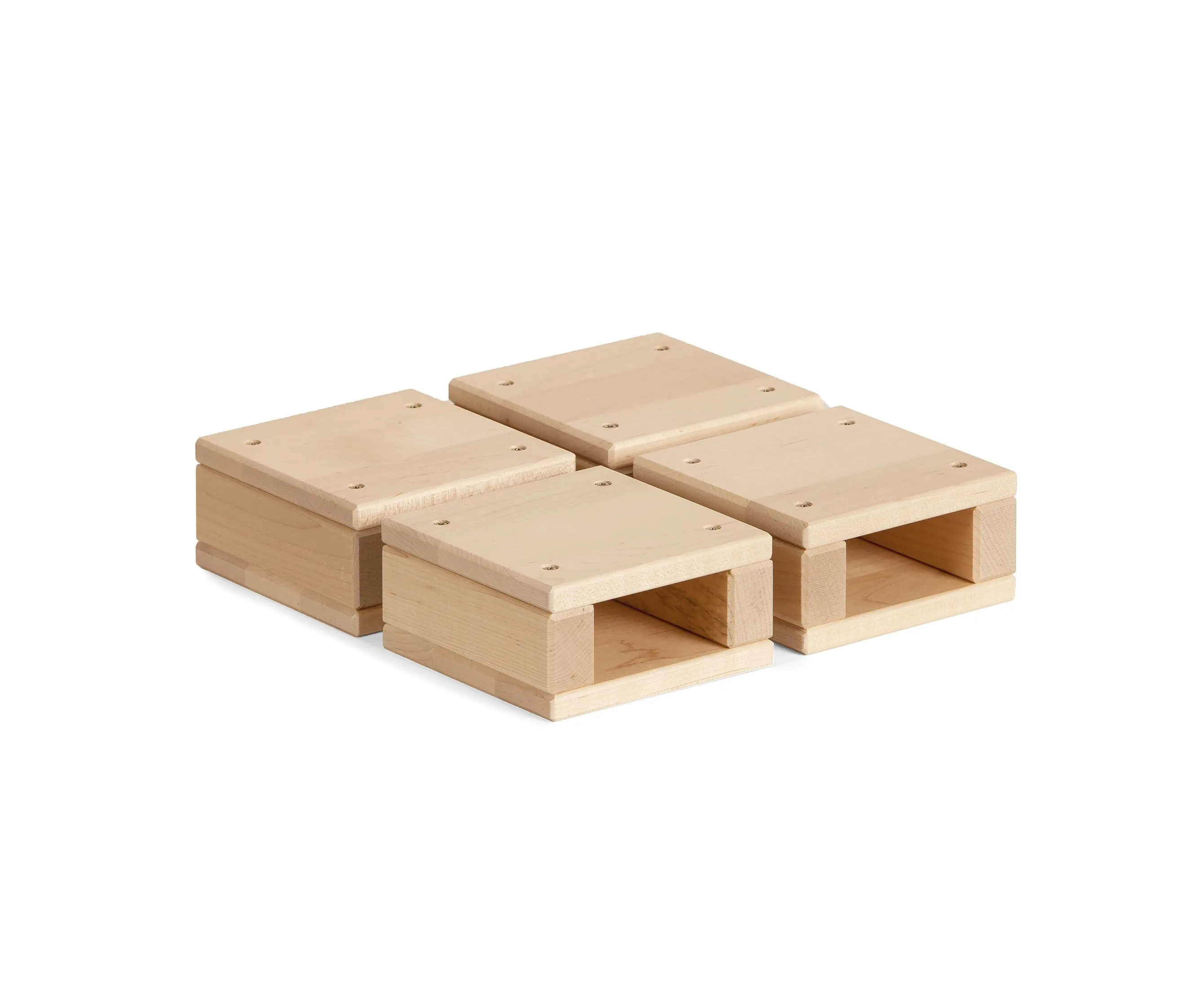 Four Mini Hollow Block Squares