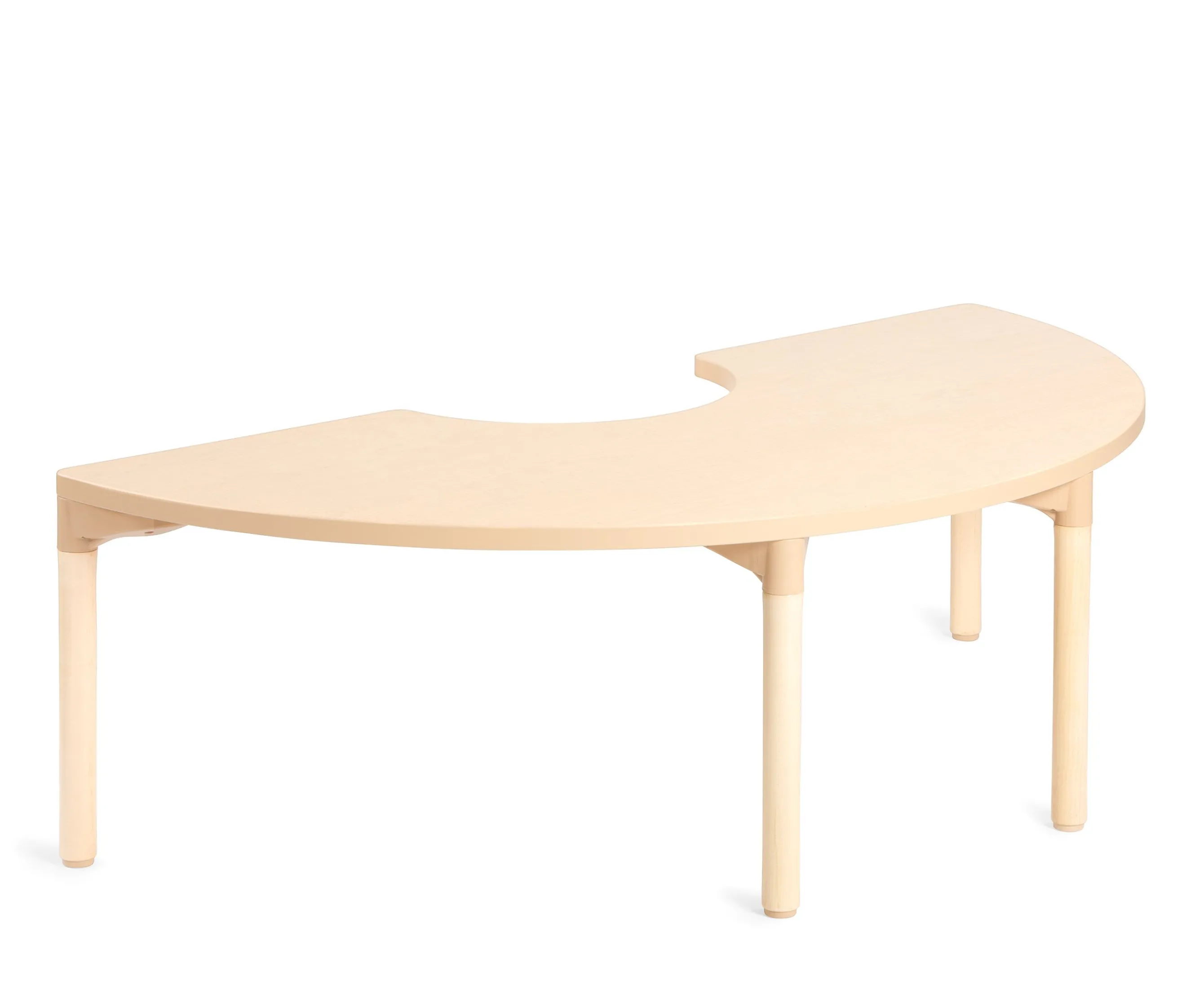 Half Circle Classroom Table