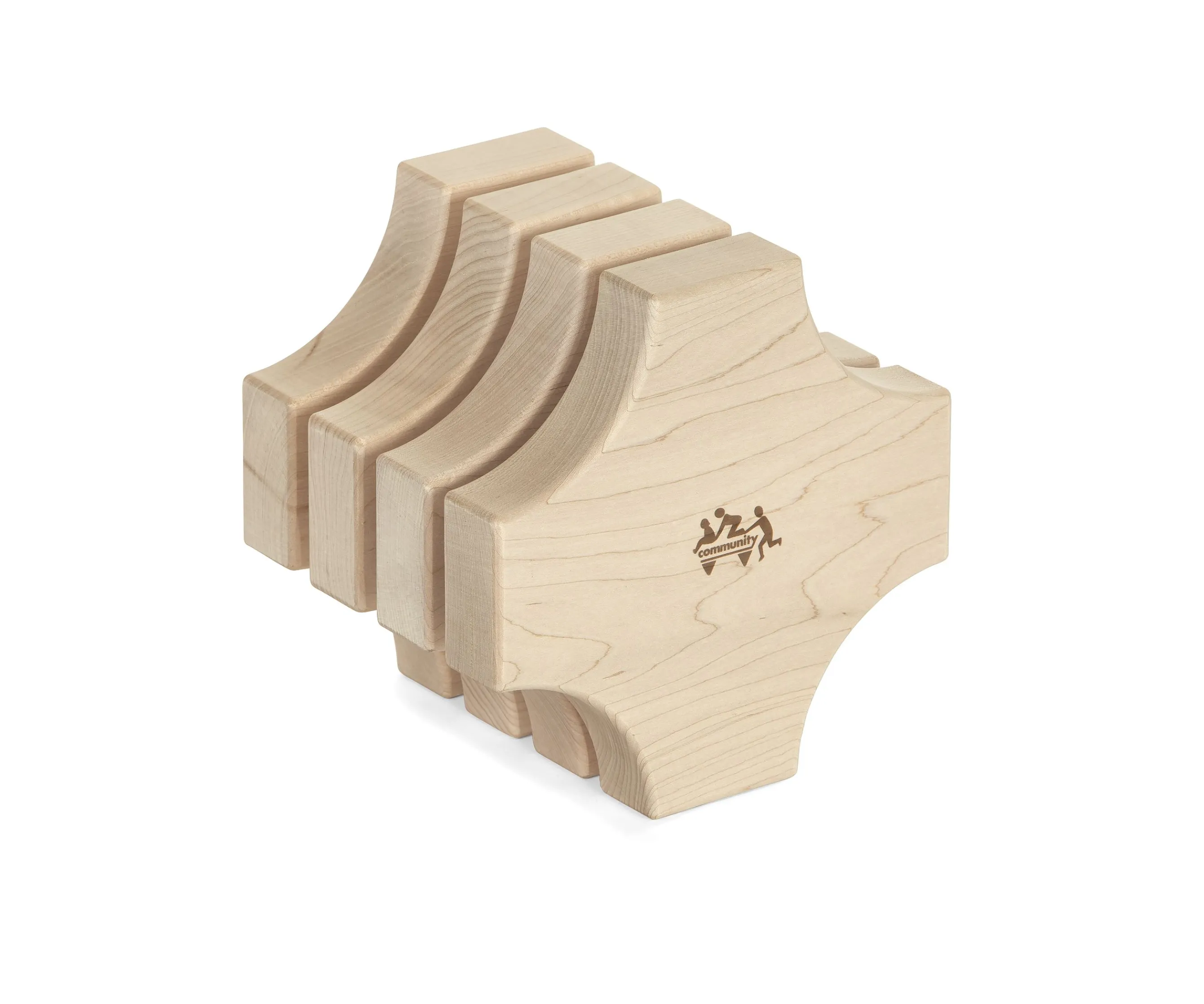 Set of 4 Unit Block Intersections