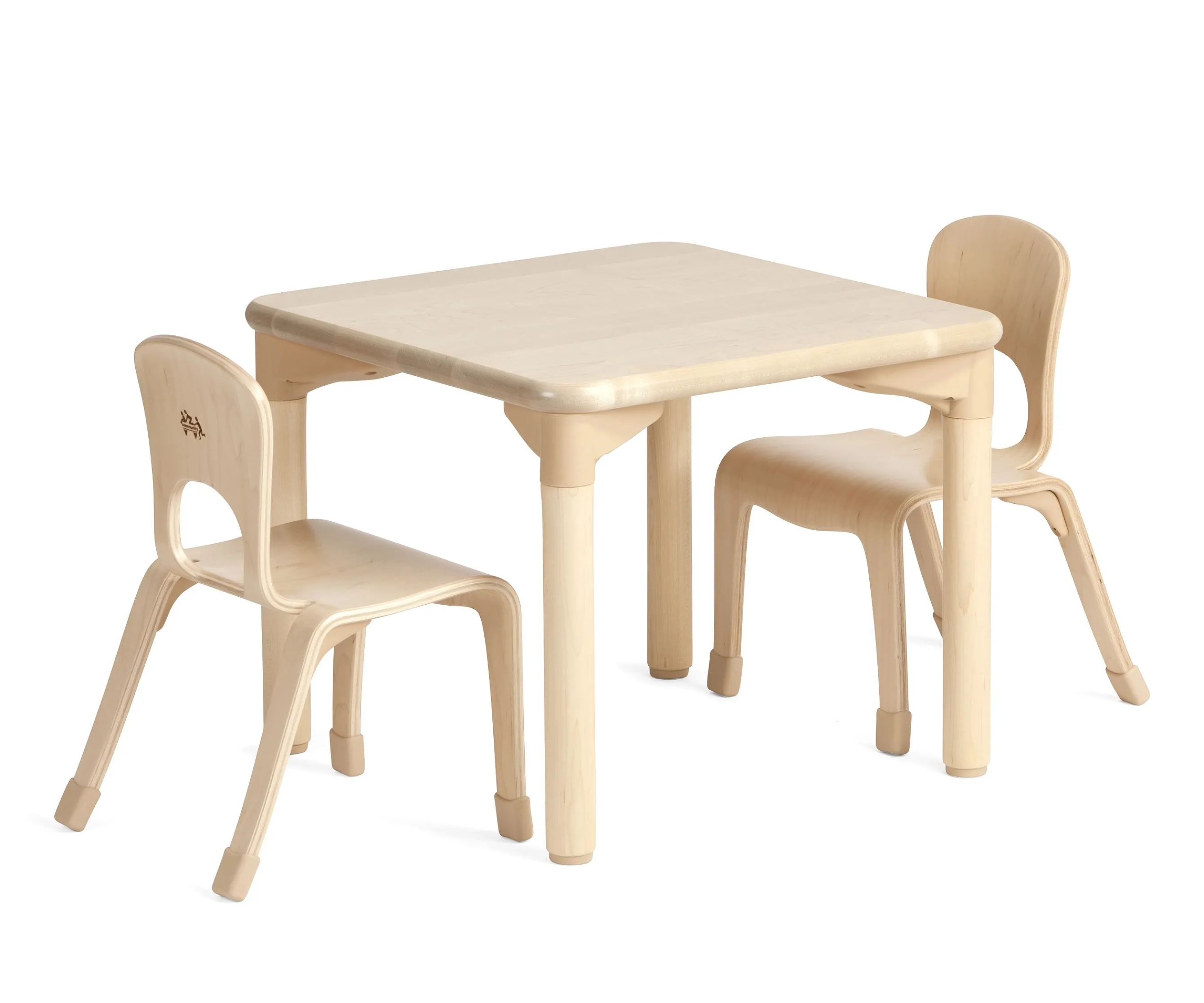 Square Woodcrest Table with Chairs