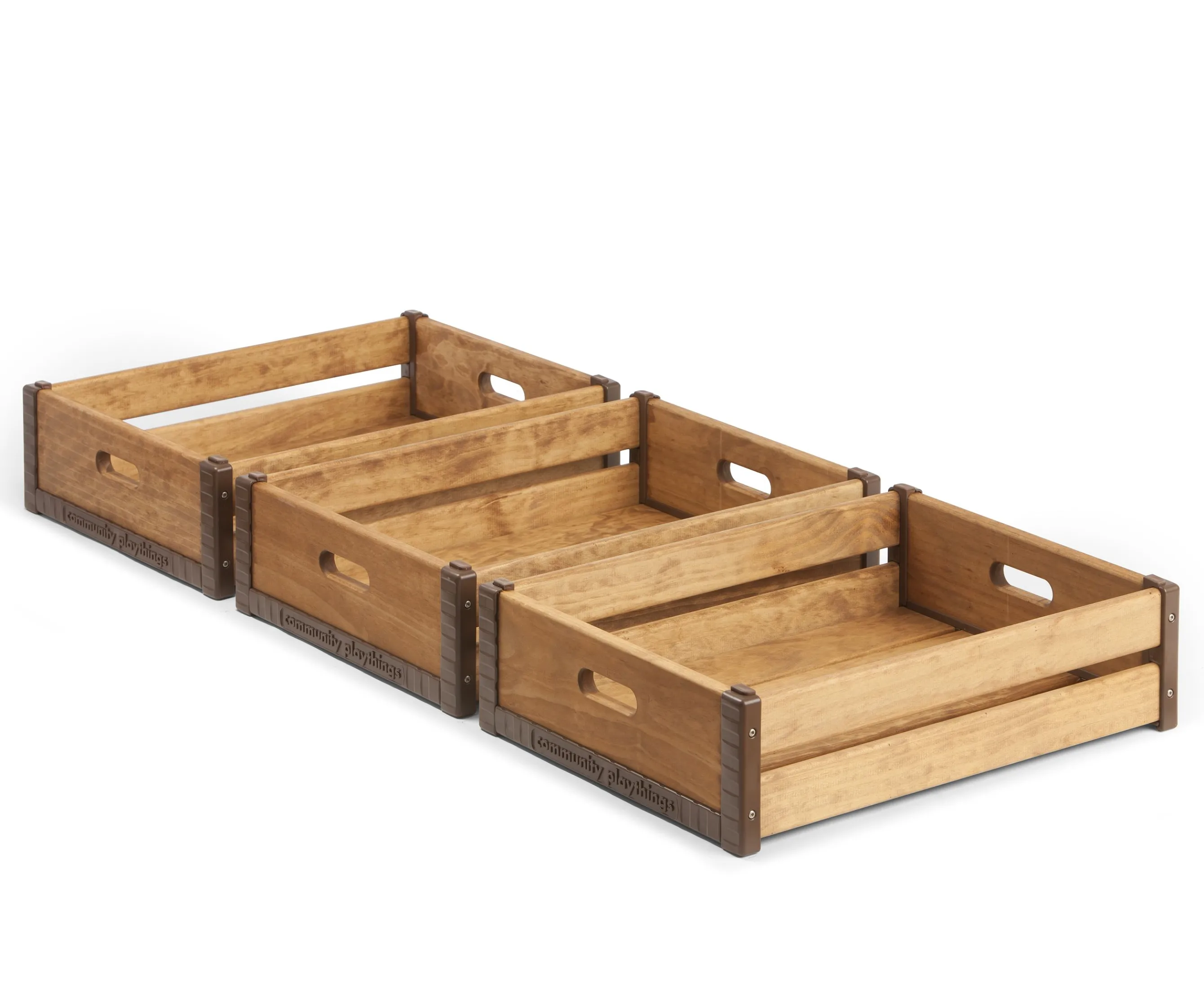 Three Outlast Shallow Crates