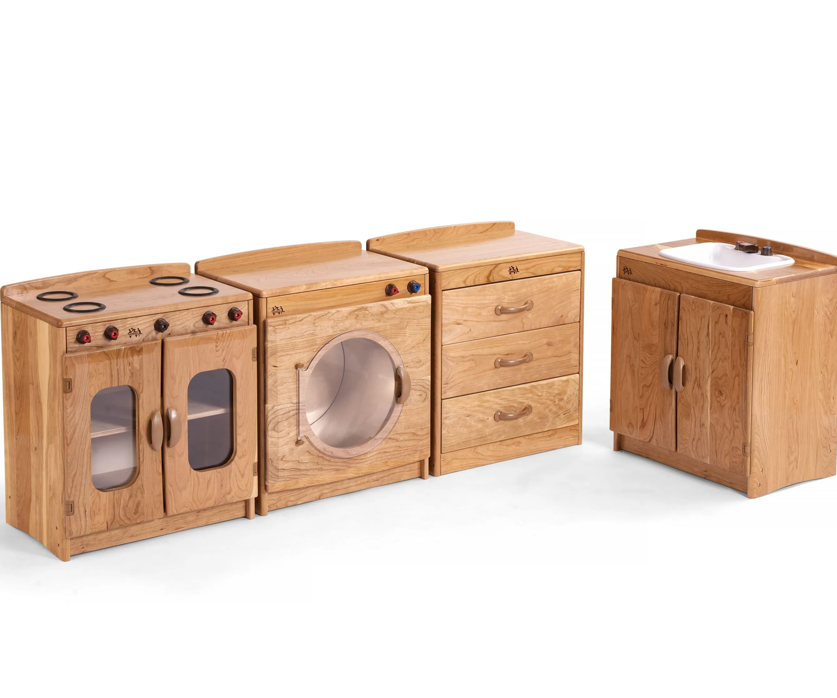 Woodcrest Play House Set (set of four)